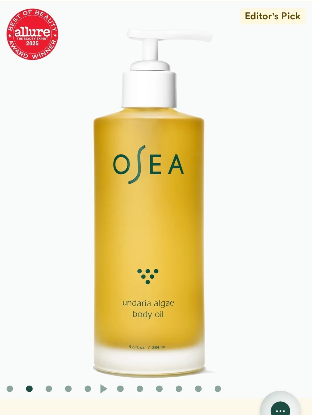OSEA BODY OIL 0.6 FL OZ - Picture 2 of 2